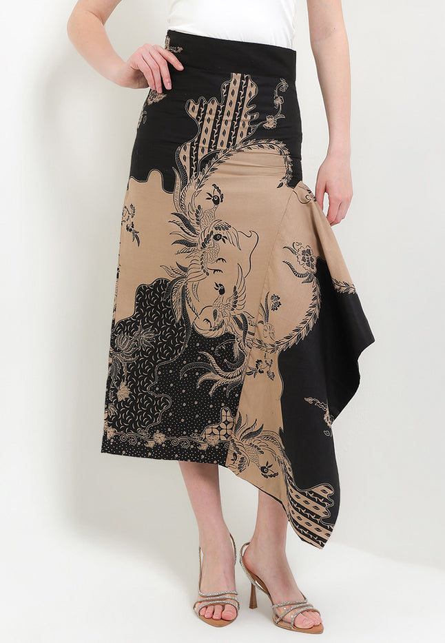 Long Skirt Lanvin Asymmetris+Lining