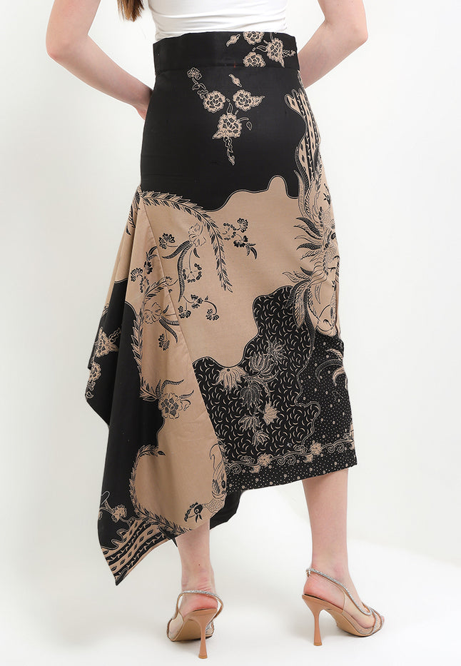 Long Skirt Lanvin Asymmetris+Lining