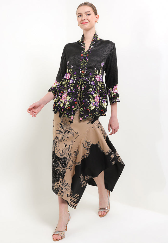 Long Skirt Lanvin Asymmetris+Lining