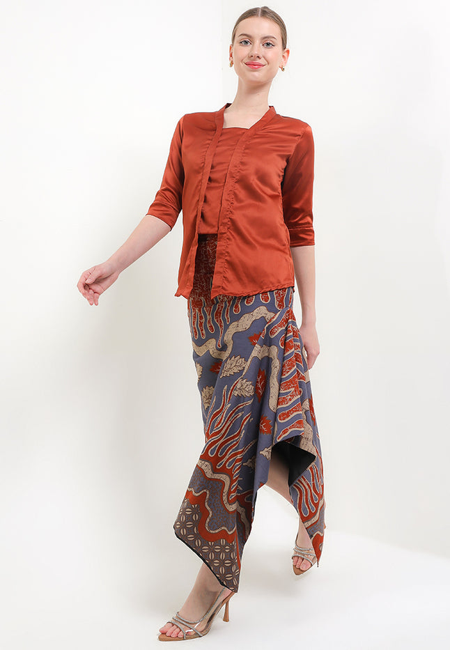 Long Skirt Lanvin Asymmetris+Lining