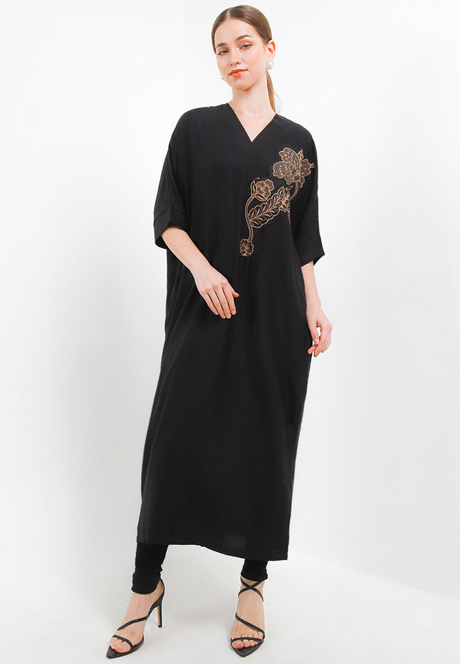 SET Gamis Dolman Batik Patchwork+Legging
