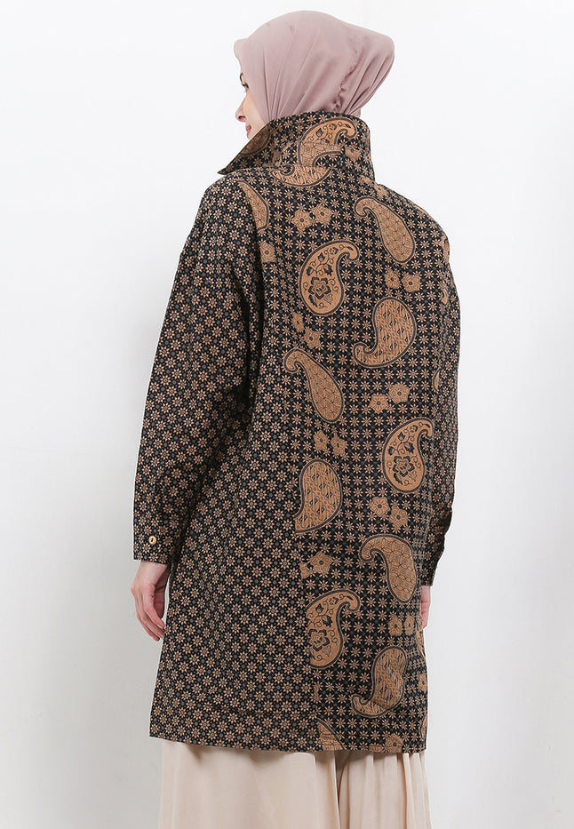 Tunic Shirt Raglan Arno-Cross Long/Sleeve Cut&Sew