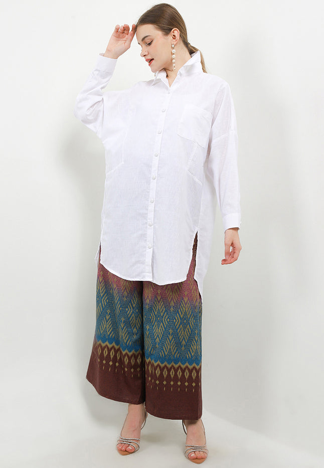 Tunic Woman's Shirt Raglan Arno Long/Sleeve