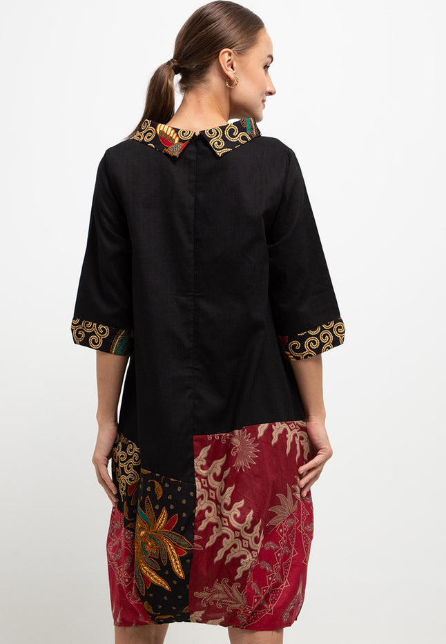 Dress Oversized Bottom-C&S-4Batik Rolled Tara