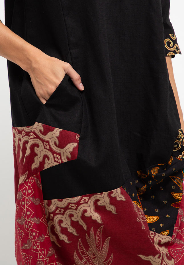 Dress Oversized Bottom-C&S-4Batik Rolled Tara
