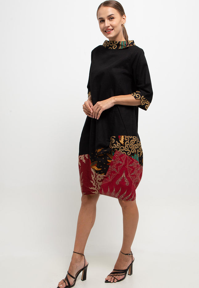 Dress Oversized Bottom-C&S-4Batik Rolled Tara