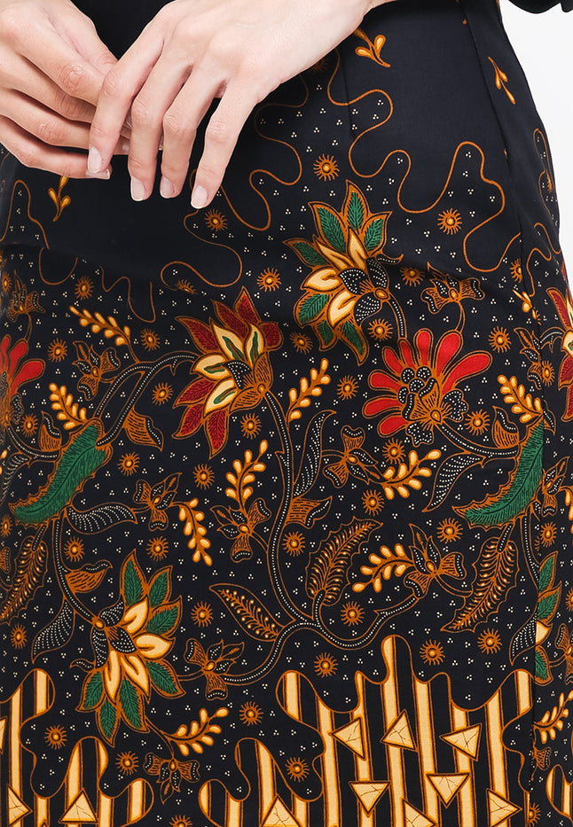 Skirt Pencil High Waist+Tricot Waffel