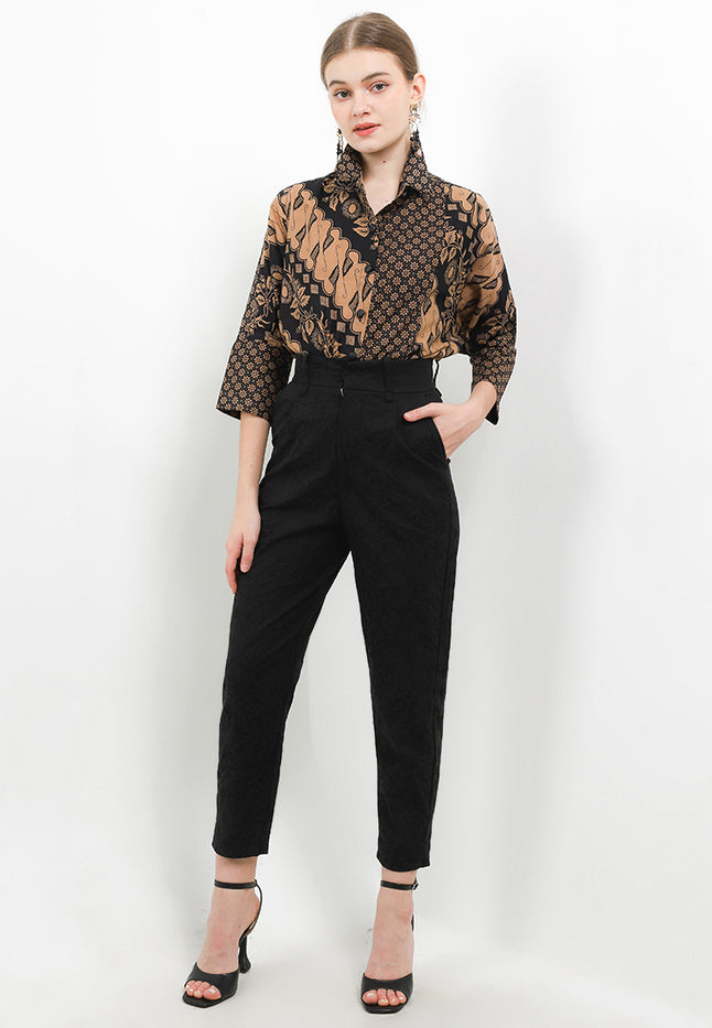 Woman's Shirt SISI Cut&Sew-Asymmetric