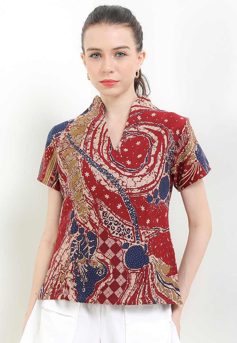 B.Swan-necked CAP-Sleeve+Lining Tw