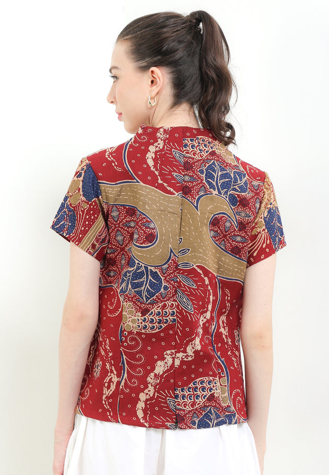 B.Swan-necked CAP-Sleeve+Lining Tw