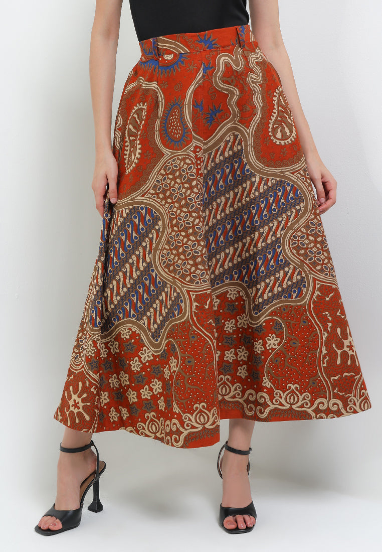 Elastic-waisted Long Skirt Alaia+Lining