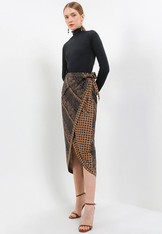 Wrap Skirt SARA Cut&Sew+Lining