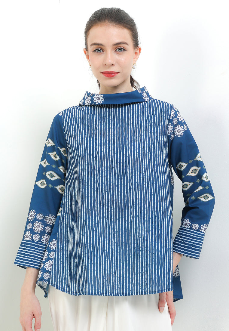 Blouse BackCloq BKK Long Sleeves Cut&Sew