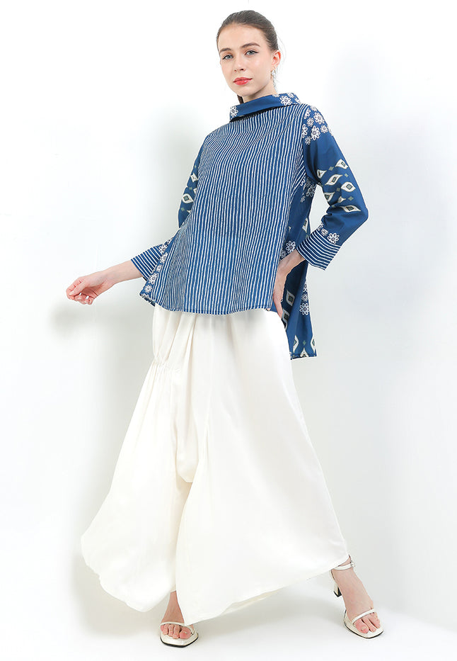 Blouse BackCloq BKK Long Sleeves Cut&Sew