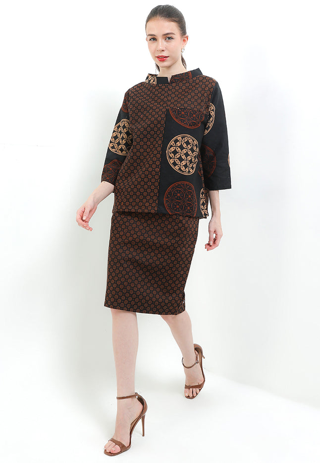 Blouse TIC S3V 7/8-length Sleeves Cut&Sew
