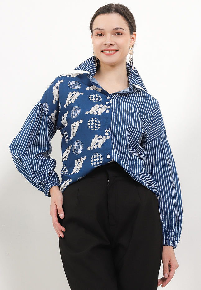 Woman's Shirt Audrey Balloon Cut&Sew