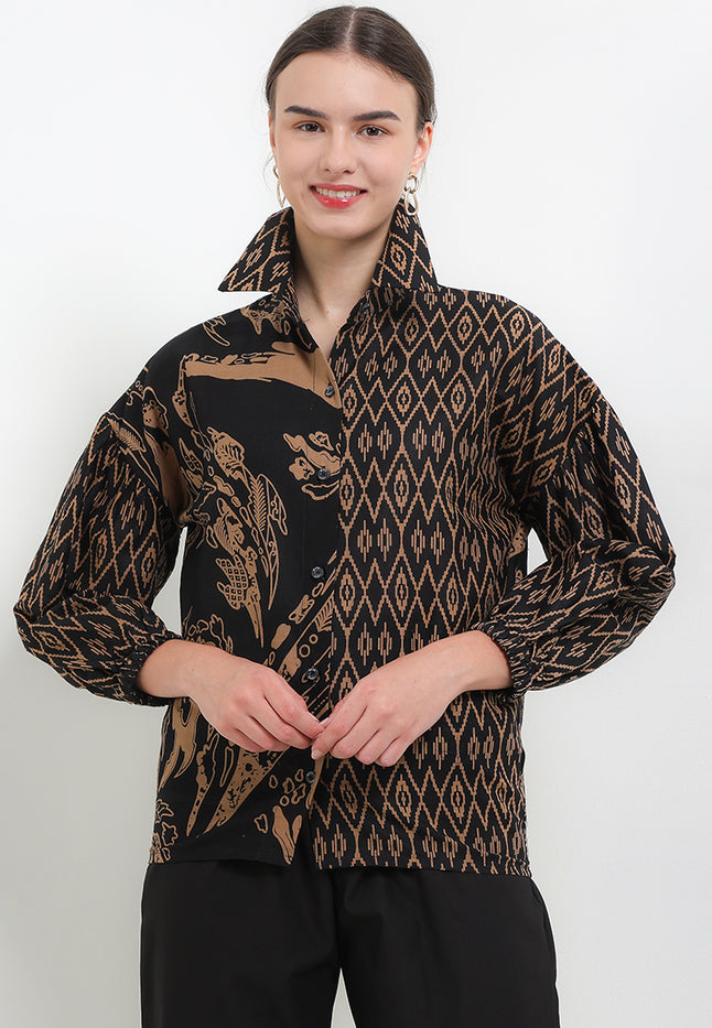 Woman's Shirt Audrey Baloon Cut&Sew