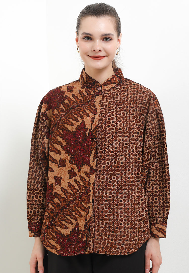 Woman's Shirt Luna Cut&Sew L/Sleeve