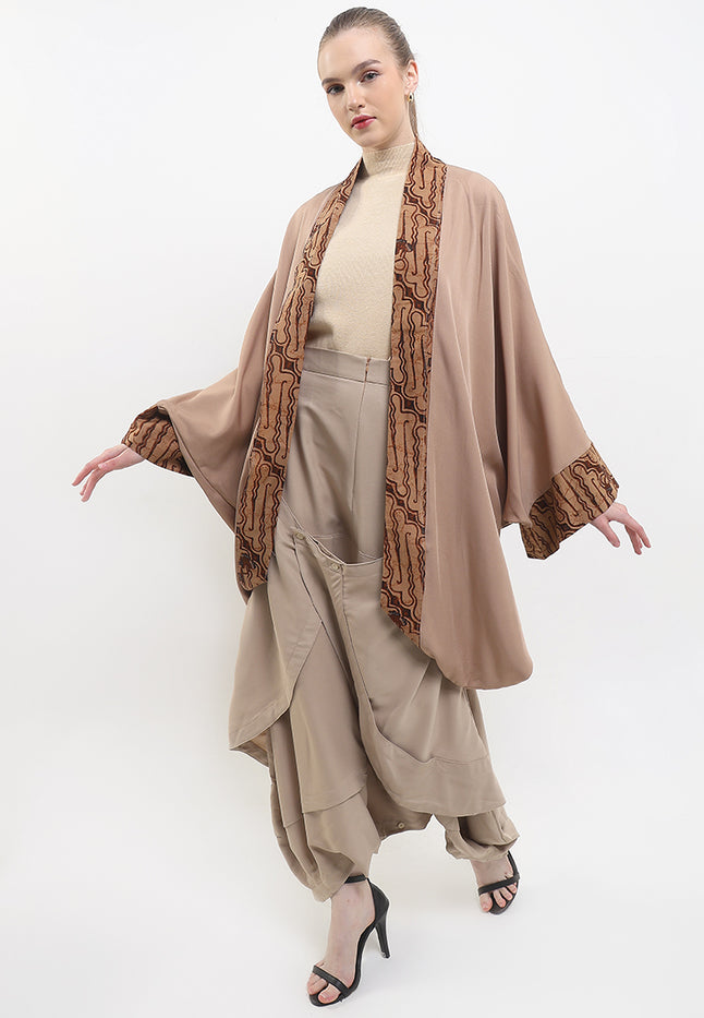 Cardigan Lowo Balloon Cut&Sew Long/Sleeve