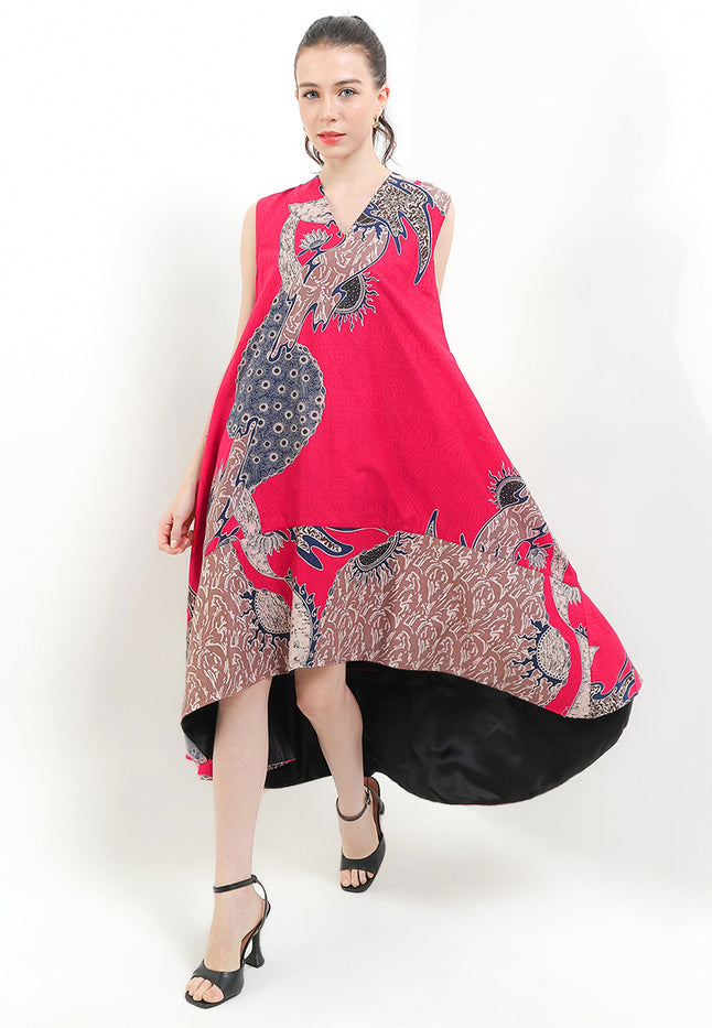Dress Tent Sugar Sleeveless Cut&Sew+Lining