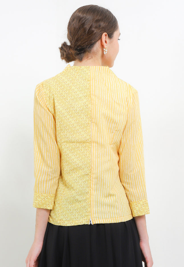 B.Swan-Necked 7/8-Slv(44) Cut&Sew+Lining TT