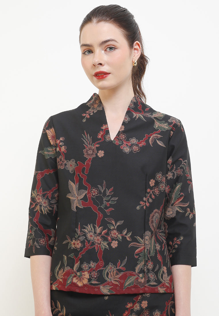 B.Swan-Necked 7/8-length Sleeves+Lining(TT)