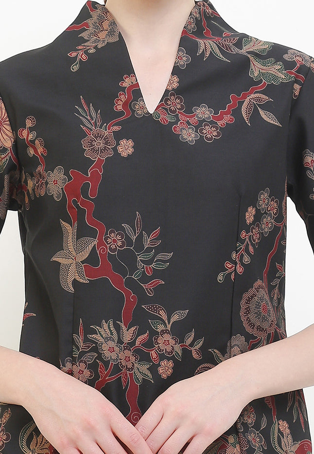 B.Swan-Necked 7/8-length Sleeves+Lining(TT)