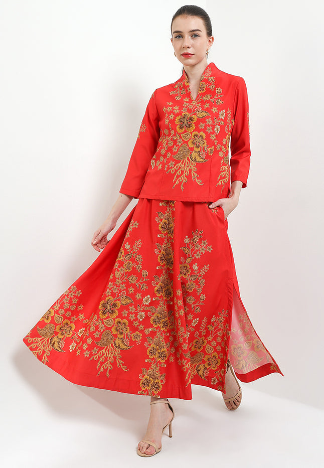 B.Swan-necked 7/8-Length Slv+Lining