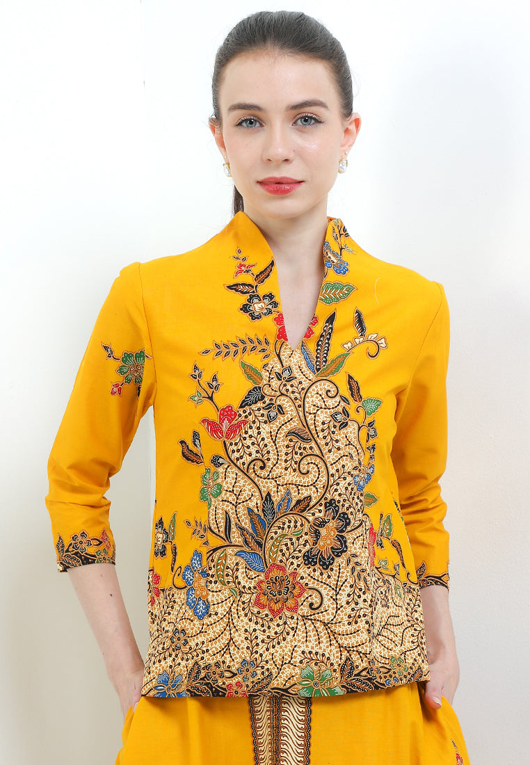 B.Swan-necked 7/8-Length Slv+Lining