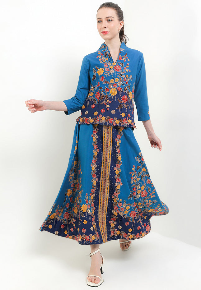 B.Swan-necked 7/8-Length Slv+Lining