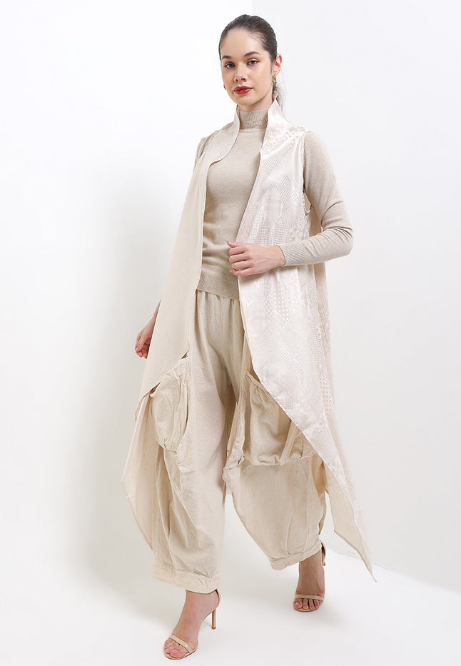 Flowing Cardigan Sleeveless