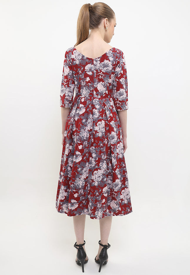 D.Classic Cloq 50's Sabrina 3/4-Slv+TTLining