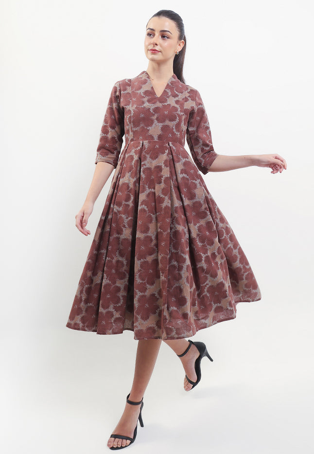 D.Classic Cloq 50's Sabrina 3/4-Slv+TTLining