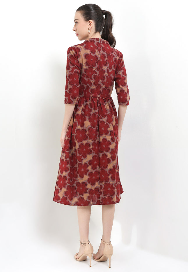 D.Classic Cloq 50's Swan-necked 3/4-Slv+TTLining