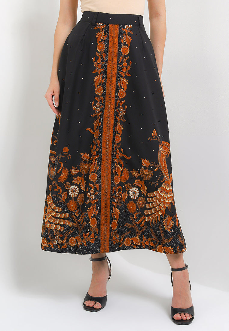 Elastic-Waisted Long Skirt Alaia+Lining Tricot(Tt)