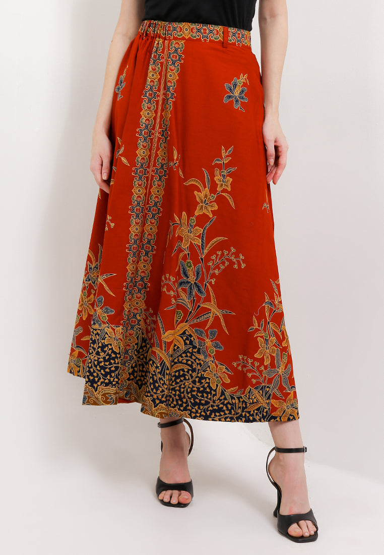 Elastic-waisted Long Skirt Alaia+Lining