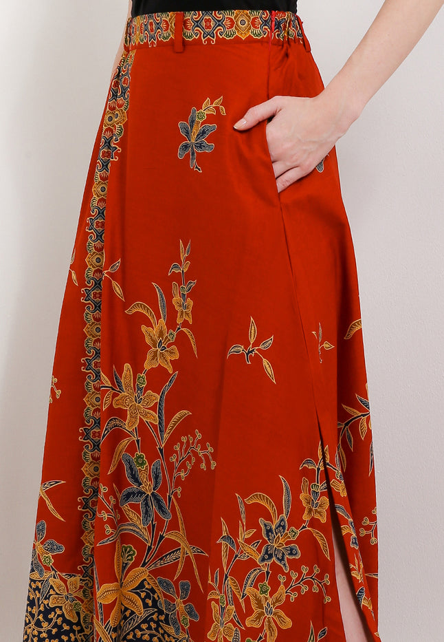 Elastic-waisted Long Skirt Alaia+Lining