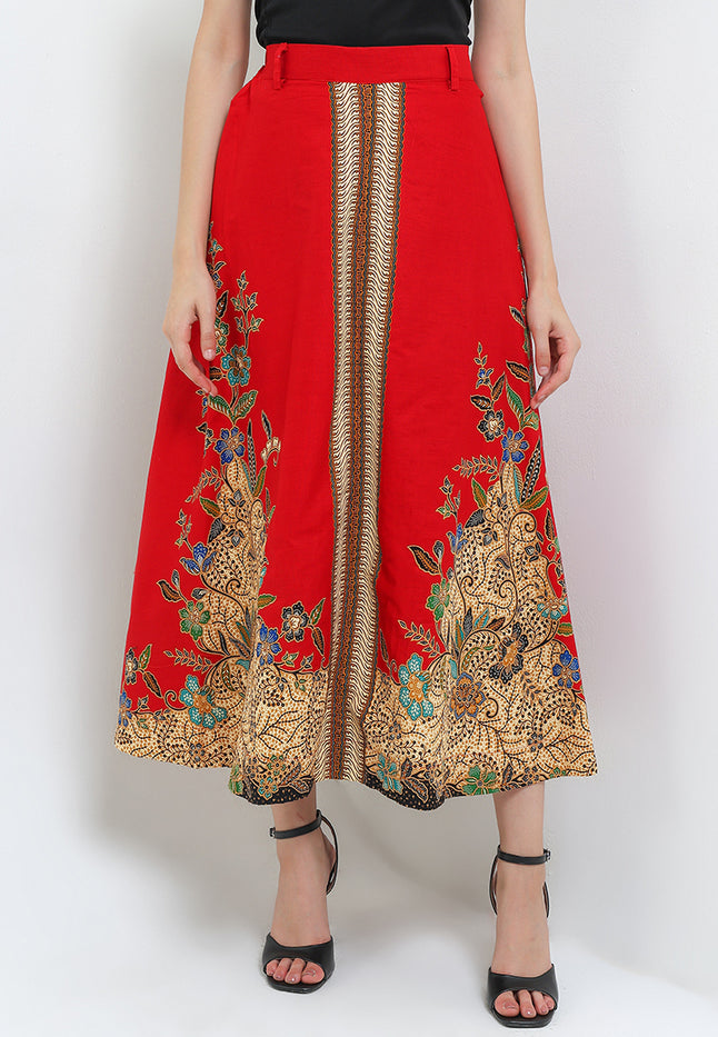 Elastic-waisted Long Skirt Alaia+Lining