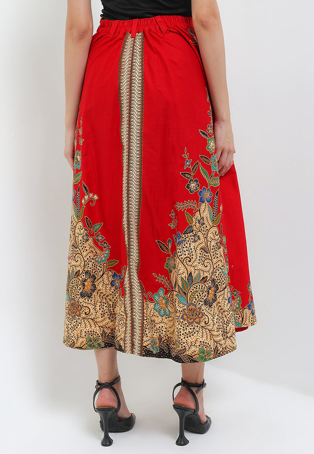 Elastic-waisted Long Skirt Alaia+Lining