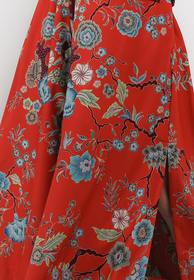 Elastic-waisted Long Skirt Alaia+Lining