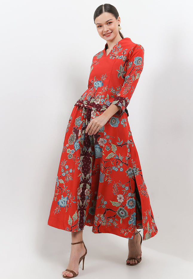 Elastic-waisted Long Skirt Alaia+Lining