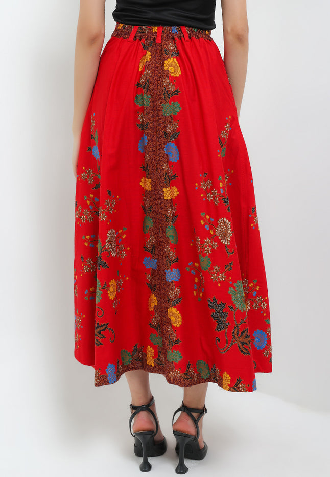 Elastic-waisted Long Skirt Alaia+Lining