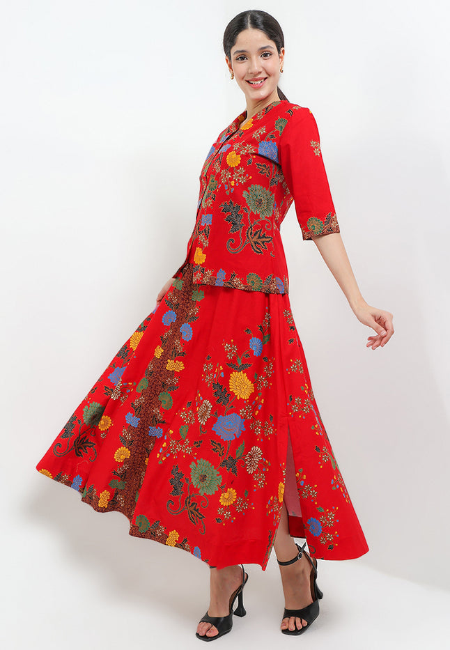 Elastic-waisted Long Skirt Alaia+Lining