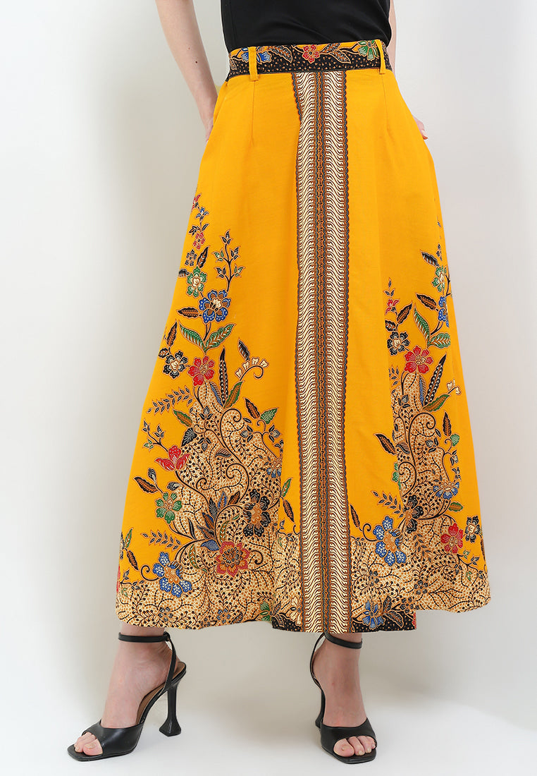 Elastic-waisted Long Skirt Alaia+Lining