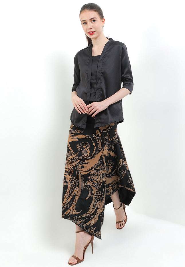 Skirt Maxi Lanvin Asymmetris+Lining