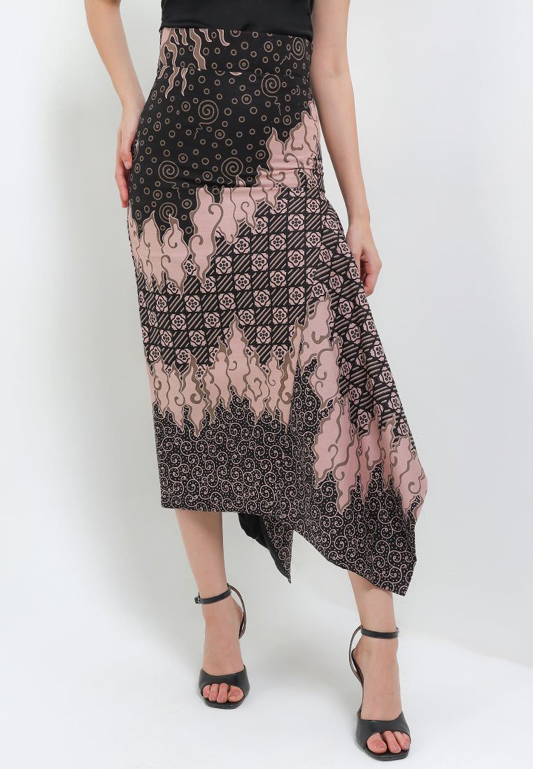 Long Skirt Lanvin Asymmetris+Lining