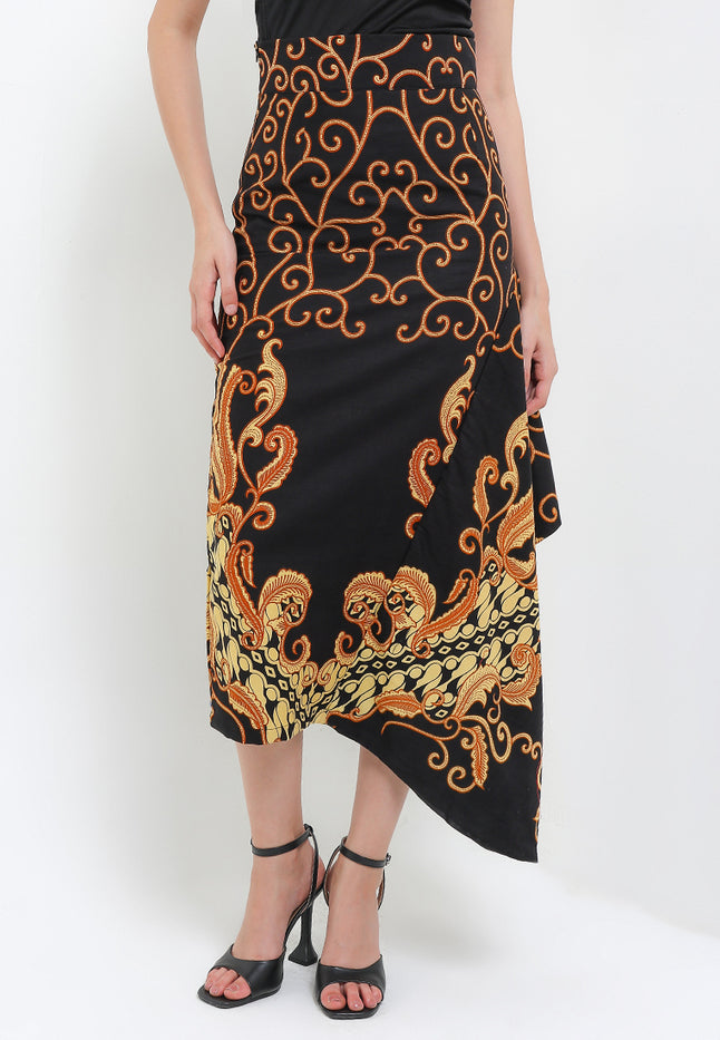 Long Skirt Lanvin Asymmetris+Lining