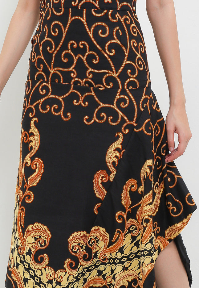 Long Skirt Lanvin Asymmetris+Lining