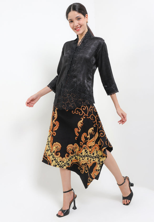 Long Skirt Lanvin Asymmetris+Lining