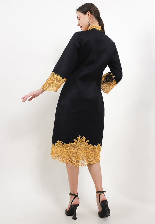 Long Kebaya Embroidery-Bunga Melati